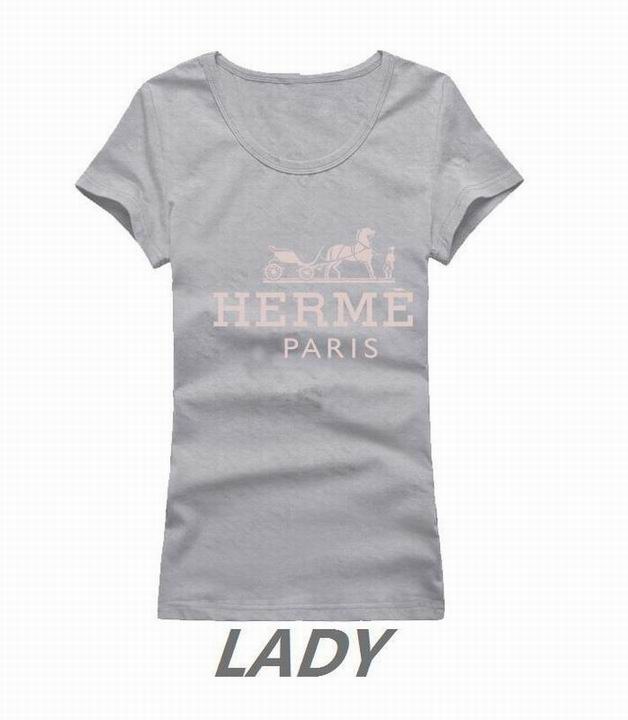 Hermes short round collar T woman S-XL-028